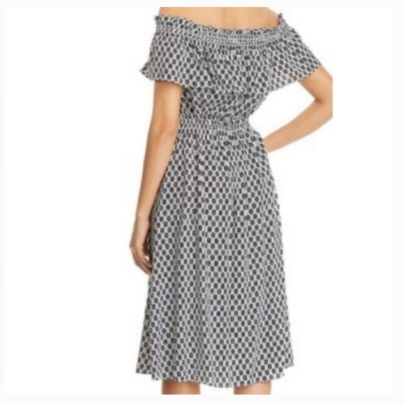 kate spade broome street arrow stripe rayon dress size xs nwot - Picture 3 of 8